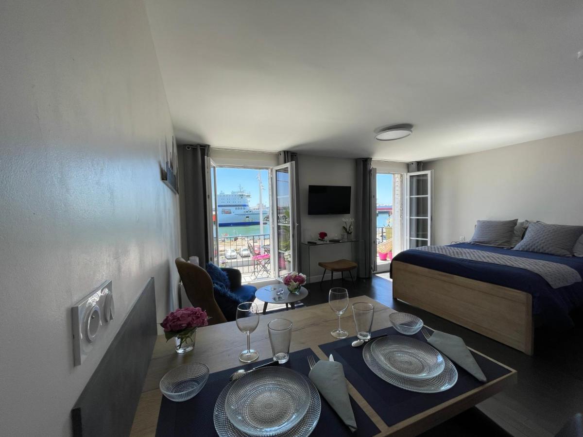 "L'Ancre" Studio Perret Pleine Vue Mer Le Havre Kültér fotó