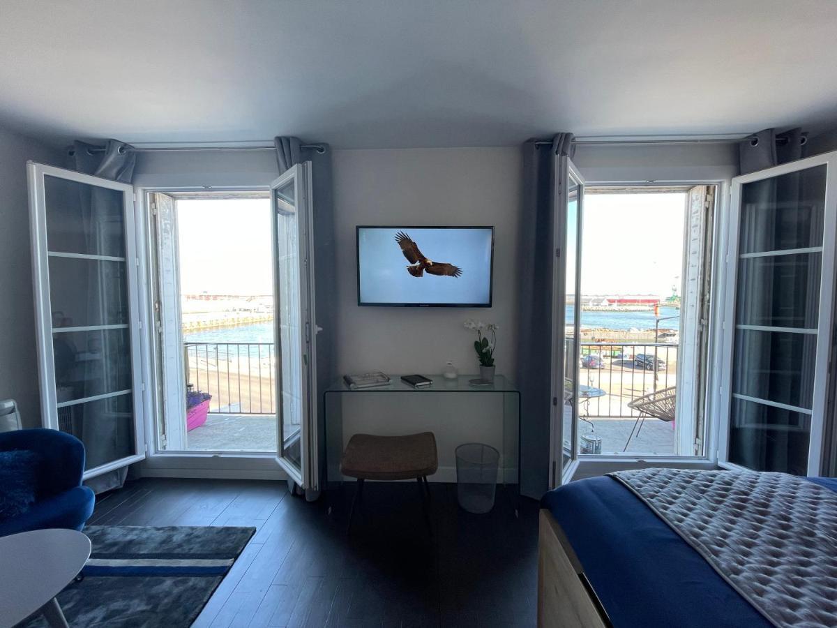 "L'Ancre" Studio Perret Pleine Vue Mer Le Havre Kültér fotó