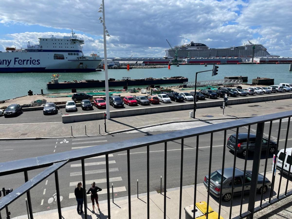 "L'Ancre" Studio Perret Pleine Vue Mer Le Havre Kültér fotó